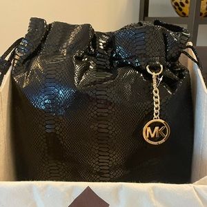Michael Kors large drawstring tote.